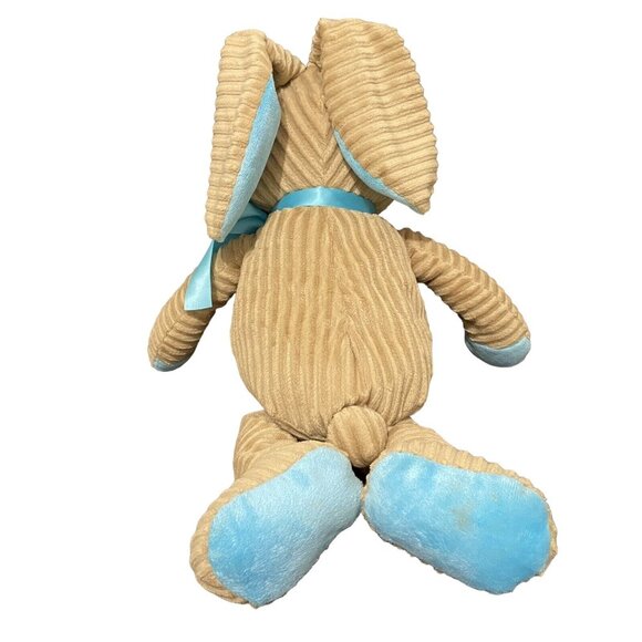 Ganz LOPPY Plush Bunny HE9817 Rabbit Easter Spring Ribbed Textured - Picture 4 of 7